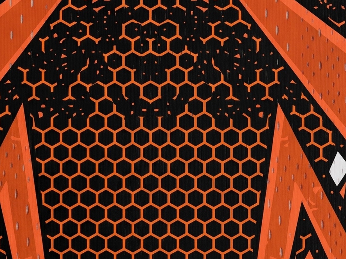 Honeycomb armour fill on Future Warrior Vest