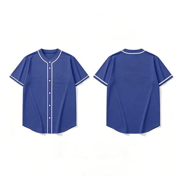Baseball Jerseys in Royal Piping