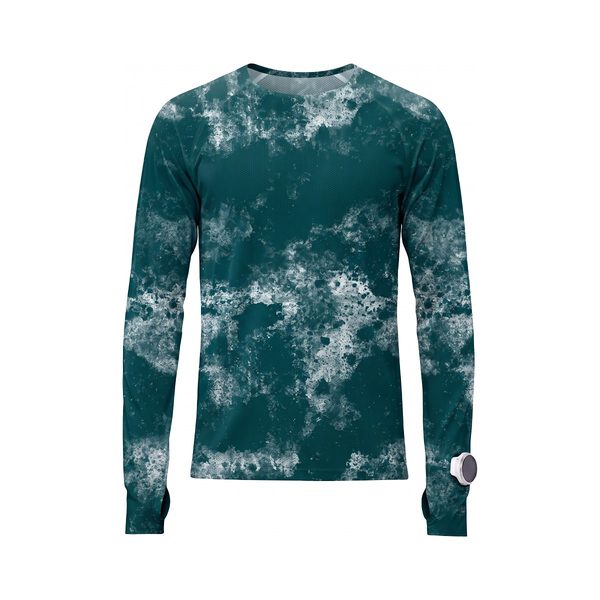 Mesh Long-Sleeve 2.0 in Ink Cloud