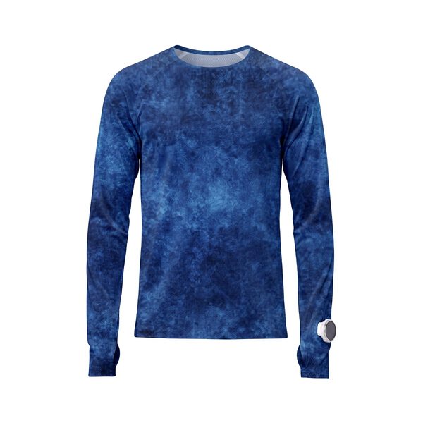 Mesh Long-Sleeve 2.0 in Deep Blue