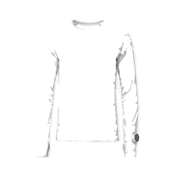 Mesh Long-Sleeve 2.0 in Moon White