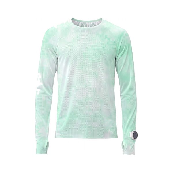 Mesh Long-Sleeve 2.0 in Mint Haze
