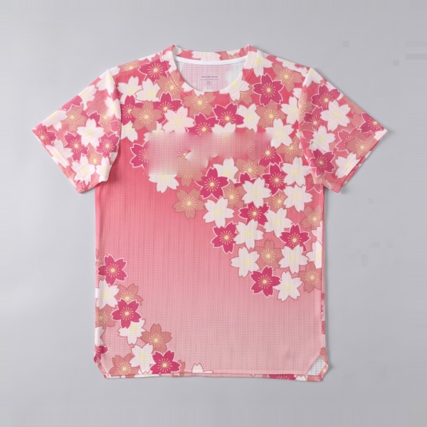 Printed Running Tee in Full Bloom