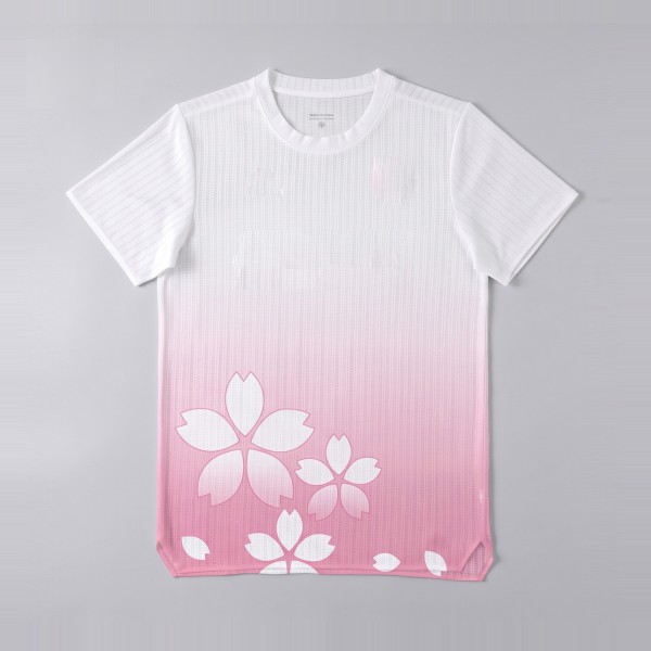 Printed Running Tee in First Blossom