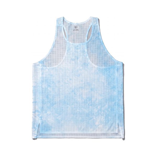 Performance Singlet in Misty Blue