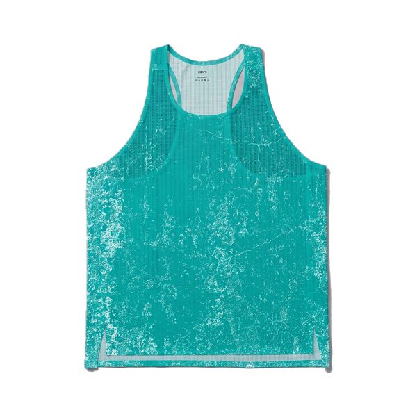 Performance Singlet in Mint Ink