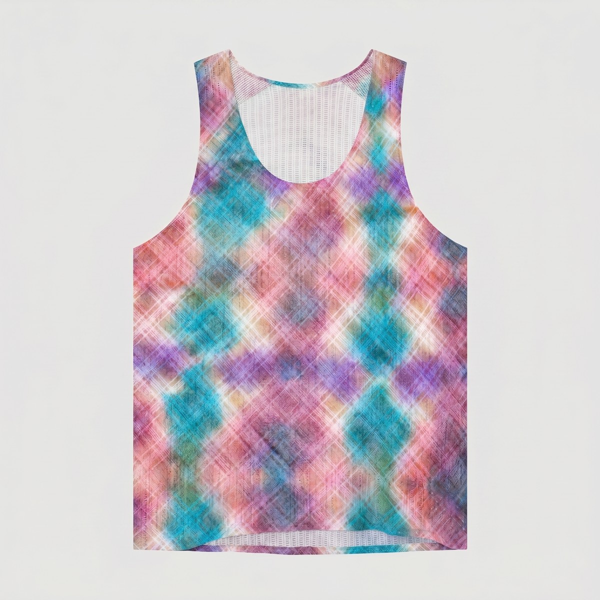 Tie-Dye Running Vest — custom manufactured by Qidian Sports