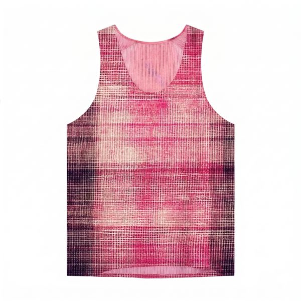 Tie-Dye Running Vest in Rosewood Haze